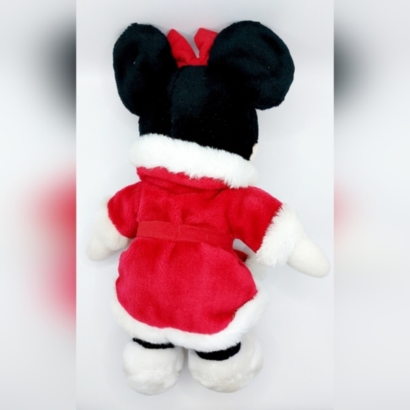 Vintage Minnie Mouse Plush Toy~Mouseketoys "Santa Minnie" Stuffed Tag‎ - Picture 2 of 6